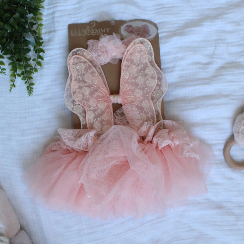 Elly and Emmy 3 Piece Newborn Photography Prop Set